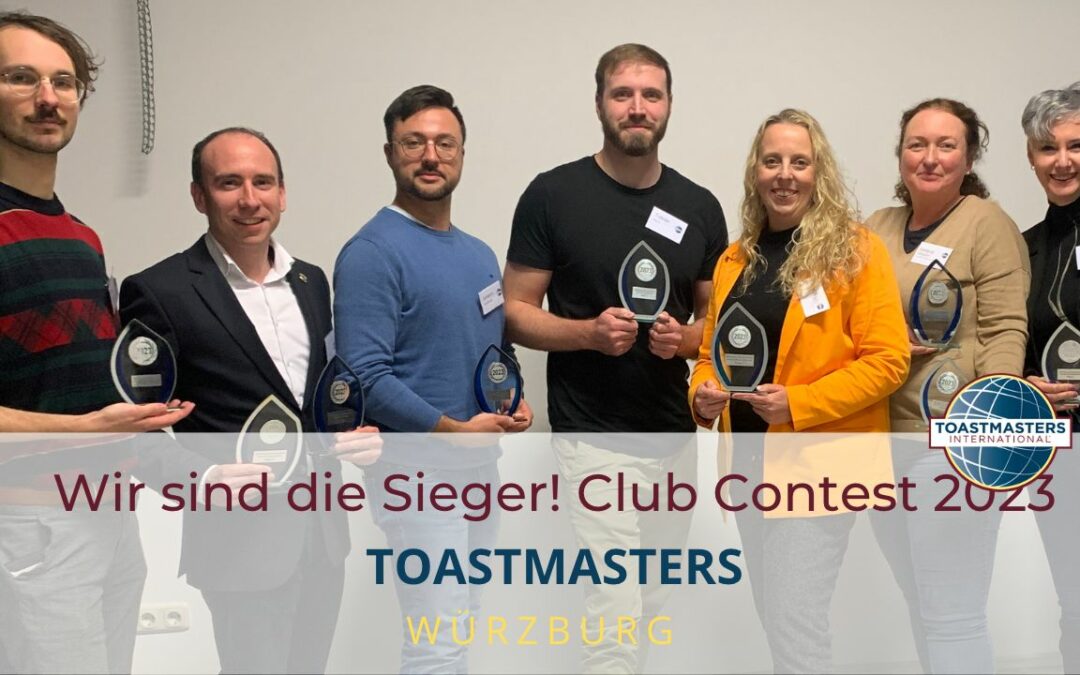 Wer sind die besten Redner der Würzburg Toastmasters
